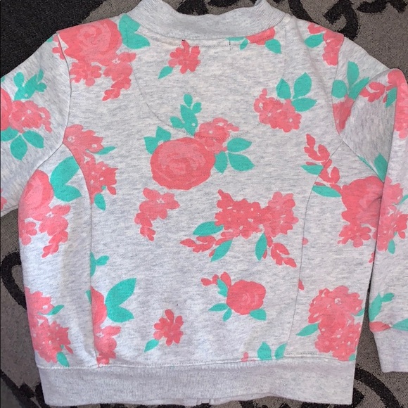 Girls Zip Up Bomber - Picture 3 of 5